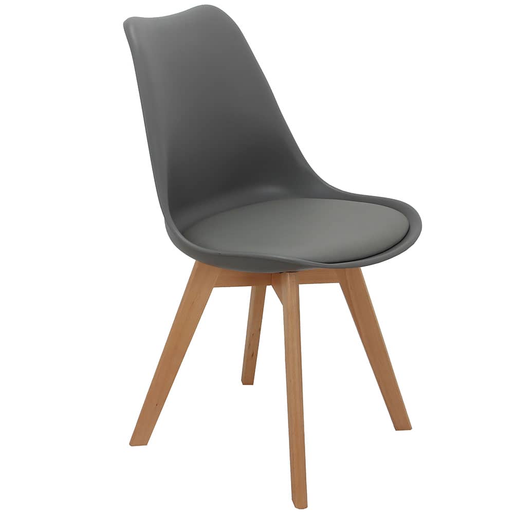 Комплект из 4-х стульев Eames Bon серый в магазине «На диване» в Кемерово  — Выгодная цена