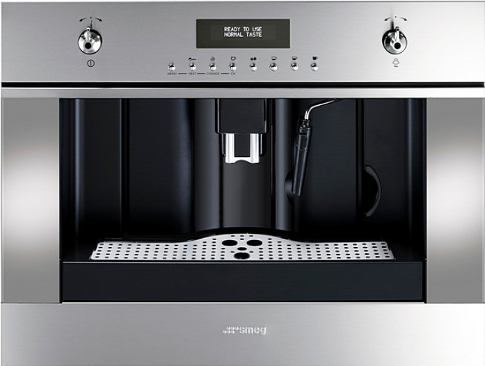 Встраиваемая кофемашина Smeg CMS 45 X