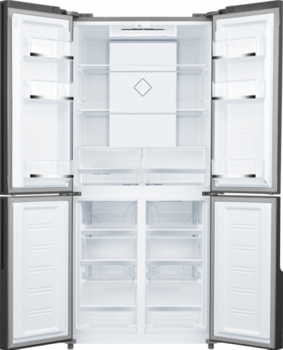 Холодильник Weissgauff WCD 450 White Rock Glass NoFrost Inverter 433 164 в магазине «На диване» в Кемерово  — Выгодная цена