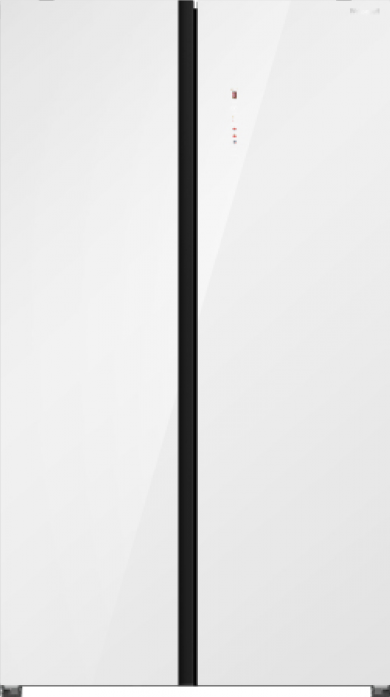Холодильник Weissgauff WSBS 1036 Inverter NoFrost Premium White Glass