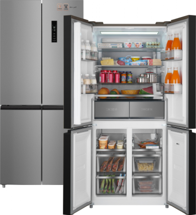 Холодильник Weissgauff WCD 590 NoFrost Inverter Premium Biofresh Inox в магазине «На диване» в Кемерово  — Выгодная цена