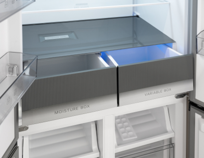 Холодильник Weissgauff WCD 450 Dark Grey NoFrost Inverter 437285 в магазине «На диване» в Кемерово  — Выгодная цена