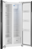 Холодильник Weissgauff WSBS 500 Inverter NoFrost White Rock Glass 433 162 в магазине «На диване» в Кемерово  — Выгодная цена