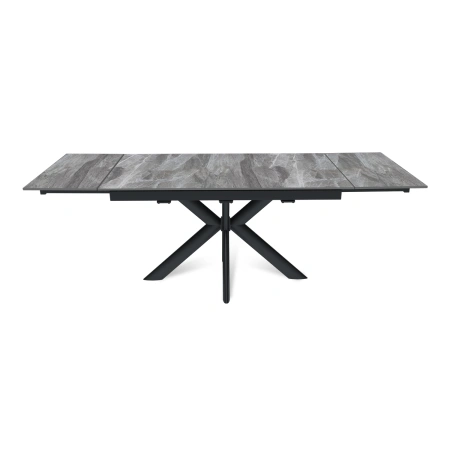 Стол раскладной Strong (140+40+40), керамика глянцевая Italian Light Grey