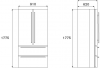 Холодильник Bertazzoni French Door REF904FFNXTC в магазине «На диване» в Кемерово  — Выгодная цена
