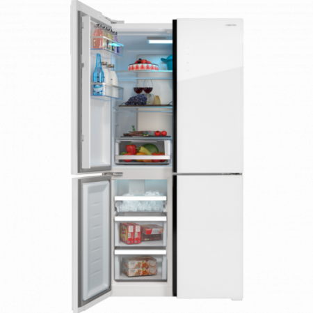 Холодильник Hiberg RFQ-555DX NFGW inverter в магазине «На диване» в Кемерово  — Выгодная цена